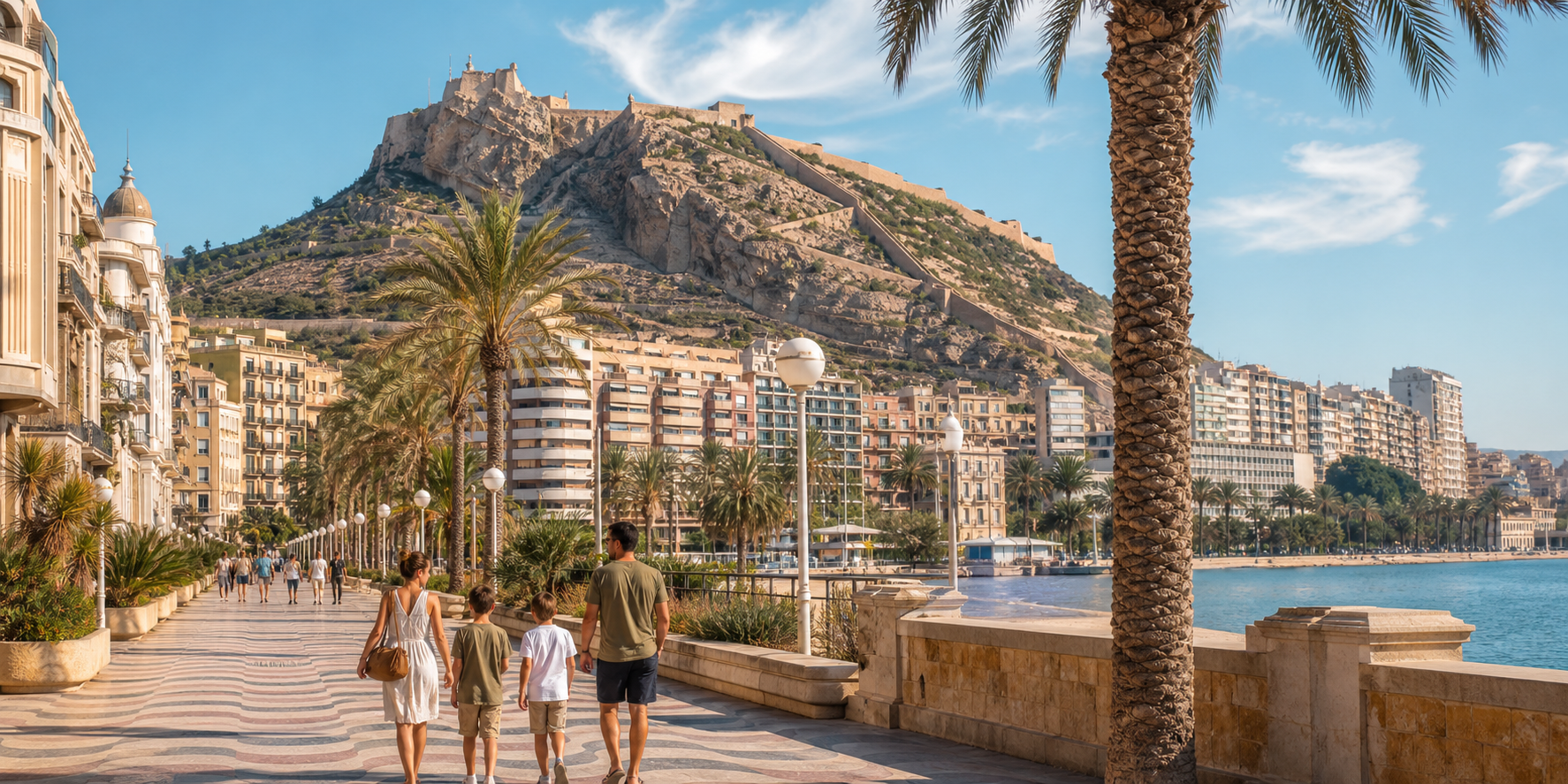 Excursies in Alicante met kinderen