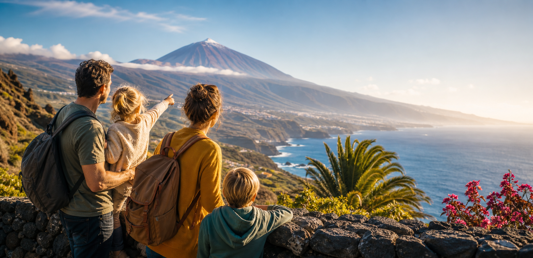 Excursies op Tenerife met kinderen